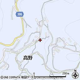 岡山県岡山市北区高野1398周辺の地図