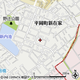 兵庫県加古川市平岡町新在家2065-84周辺の地図