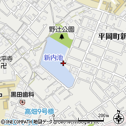 兵庫県加古川市平岡町新在家1958-46周辺の地図