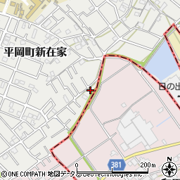 兵庫県加古川市平岡町新在家2023-2周辺の地図
