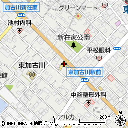 姫路三菱東加古川店周辺の地図