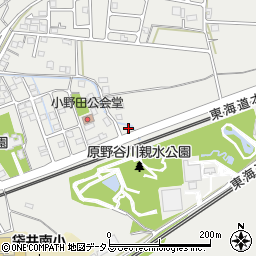 静岡県袋井市愛野2980周辺の地図