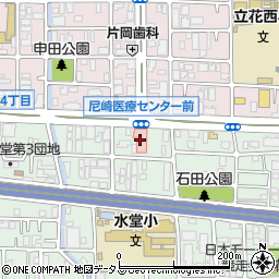 尼崎健康・医療事業団周辺の地図