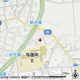 静岡県浜松市中央区市野町1371周辺の地図