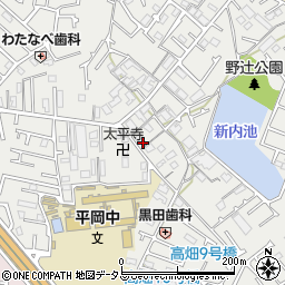 兵庫県加古川市平岡町新在家1874-4周辺の地図