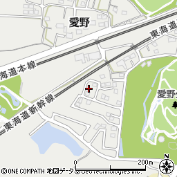 静岡県袋井市愛野3124-26周辺の地図