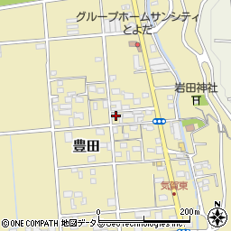 静岡県磐田市豊田50周辺の地図