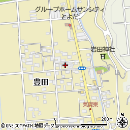 静岡県磐田市豊田51周辺の地図