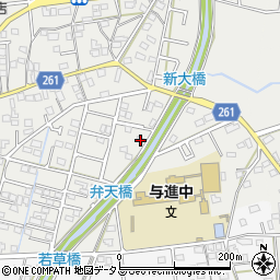 静岡県浜松市中央区市野町1443周辺の地図