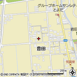 静岡県磐田市豊田211周辺の地図