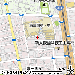 Ｄｉｍｕｓ新大阪周辺の地図
