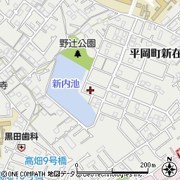 兵庫県加古川市平岡町新在家1958-29周辺の地図