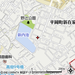 兵庫県加古川市平岡町新在家1958-34周辺の地図