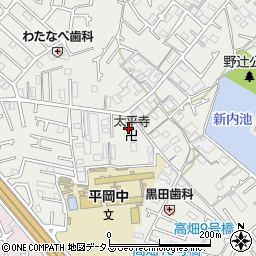 兵庫県加古川市平岡町新在家1805周辺の地図