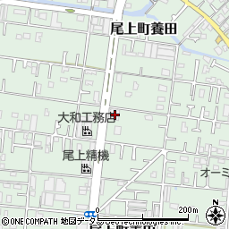 兵庫県加古川市尾上町養田1403-1周辺の地図