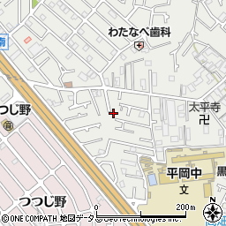 兵庫県加古川市平岡町新在家1745-18周辺の地図
