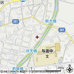 静岡県浜松市中央区市野町1442周辺の地図