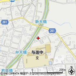 静岡県浜松市中央区市野町1366周辺の地図