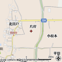 京都府木津川市加茂町観音寺周辺の地図