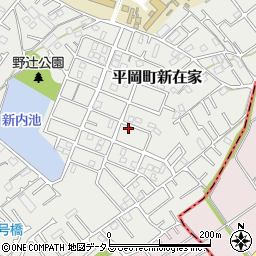兵庫県加古川市平岡町新在家2065-37周辺の地図