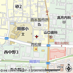 羽田運送周辺の地図