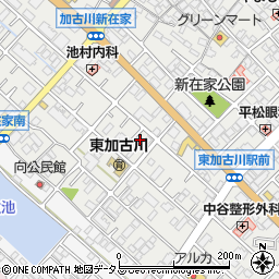 兵庫県加古川市平岡町新在家195-27周辺の地図