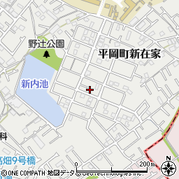 兵庫県加古川市平岡町新在家1958-32周辺の地図