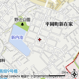 兵庫県加古川市平岡町新在家1958-75周辺の地図