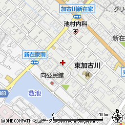 兵庫県加古川市平岡町新在家420-3周辺の地図