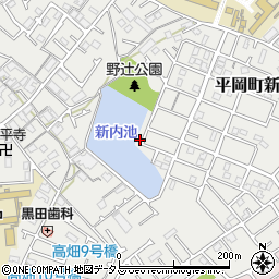 兵庫県加古川市平岡町新在家1958-66周辺の地図
