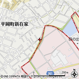 兵庫県加古川市平岡町新在家2023-4周辺の地図