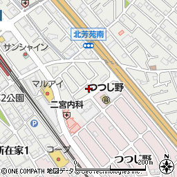 兵庫県加古川市平岡町新在家1588-40周辺の地図