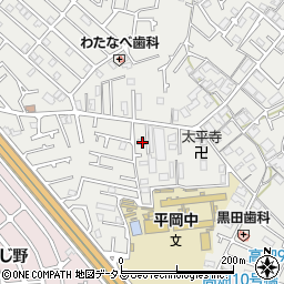 兵庫県加古川市平岡町新在家1824-3周辺の地図