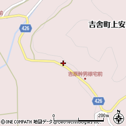 広島県三次市吉舎町上安田990周辺の地図