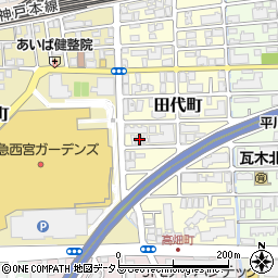 ＧＡＲＤＥＮＰＡＲＴＹ西宮北口周辺の地図