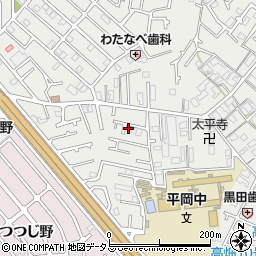 兵庫県加古川市平岡町新在家1749-16周辺の地図