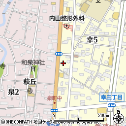 マージャンクラブＪボーイ浜松店周辺の地図