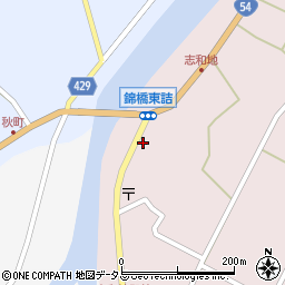 広島県三次市下志和地町555周辺の地図