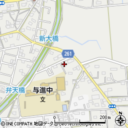 静岡県浜松市中央区市野町1374周辺の地図