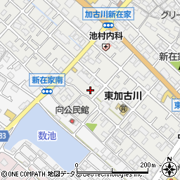兵庫県加古川市平岡町新在家420-1周辺の地図