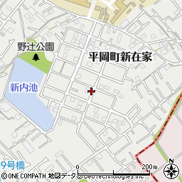 兵庫県加古川市平岡町新在家2065-21周辺の地図