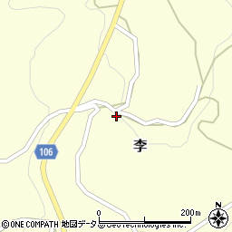 広島県神石郡神石高原町李125周辺の地図