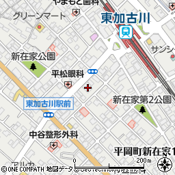 兵庫県加古川市平岡町新在家2丁目271周辺の地図