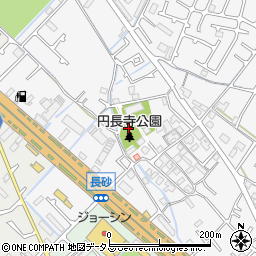 円長寺公園周辺の地図