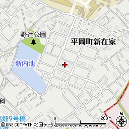 兵庫県加古川市平岡町新在家2065-97周辺の地図