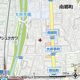 シャンポール夙川周辺の地図