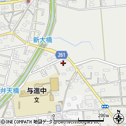 静岡県浜松市中央区市野町1375周辺の地図