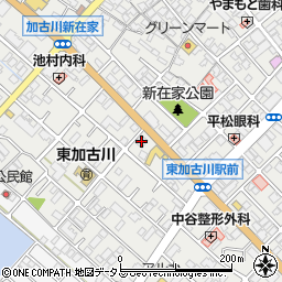 兵庫県加古川市平岡町新在家232-1周辺の地図