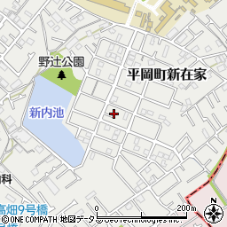 兵庫県加古川市平岡町新在家2065-96周辺の地図