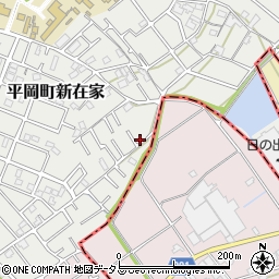 兵庫県加古川市平岡町新在家2023-11周辺の地図